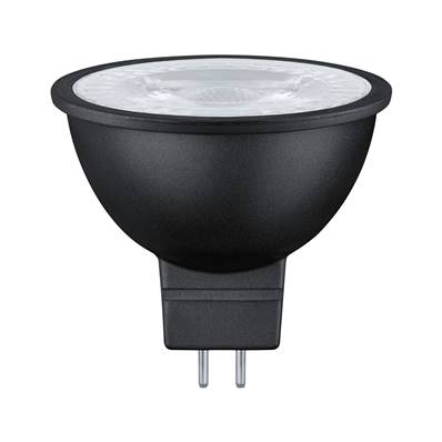 Standard 12 V Réflecteur LED 3-Step-Dim  445lm 6W 3000K gradable Noir mat