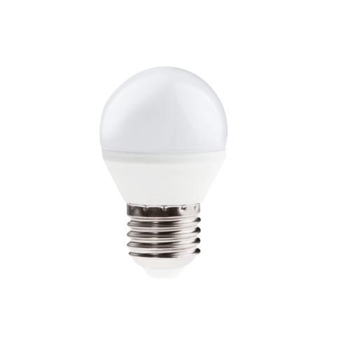 Ampoule LED E27 6.5W Globe 45 mm Blanc Chaud.