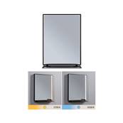 Miroir lumineux LED Miro IP44  Tunable White 180lm 230V 11W  Miroir, Noir mat