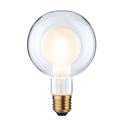 Ampoule LED PAULMANN G95 Inner Shape 450lm dépoli grd E27 2700K 230V - 28768