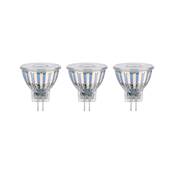 Standard 12 V Réflecteur LED 3x345lm 3x4,2W 2700K  Argent