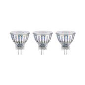 Standard 12 V Réflecteur LED 3x345lm 3x4,2W 2700K  Argent