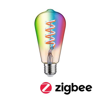 Filament 230 V Ampoules LED 470lm 6,3W RGBW+ gradable Doré