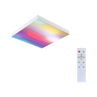 Panneau LED PAULMANN Velora Rainbow 295x295mm 13,2W dynamic RGWB blanc 230V Méta