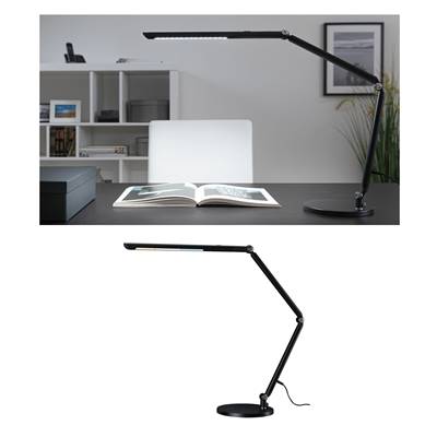 Lampe de bureau PAULMANN FlexBar LED 3step noir tunW grd 10,6W Câble 1,50m - 789