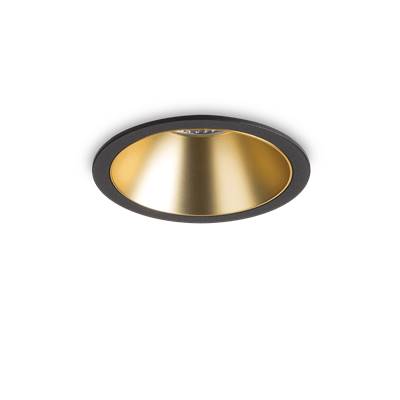 Spot Encastrable GAME Rond BK GD LED intégrée Ideal Lux 192345