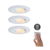 Spot encastrable salle de bain Calla  orientable IP WhiteSwitch LED 3x550lm 5,5W