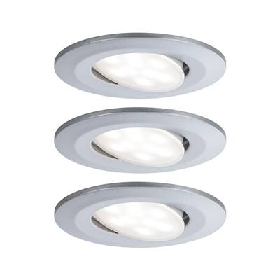3 x Spot encastrable salle de bain Calla rond orientable LED 3x680lm 4000K 230V