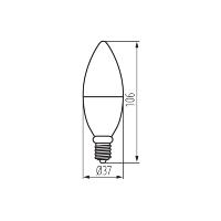 Ampoule LED connectée E14 4.9W Wifi/Bluetooth CCT + RGB