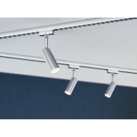 Urail Spot sur rail LED Tubo chrome mat 5W PAULMANN 95506