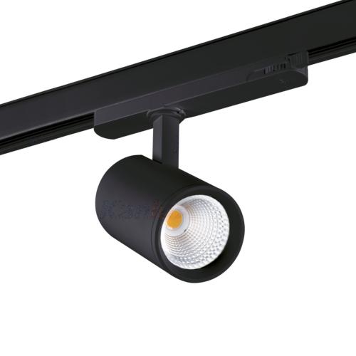 Spot LED 18W 940 pour rail triphasé noir