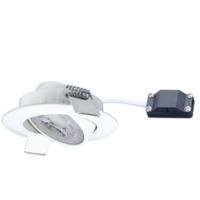 Spot LED extra-plat Blanc ARIC 5.5W 40° 230V Blanc Chaud