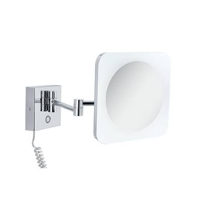 Miroir LED cosmétique PAULMANN Jora miroir cos IP44 TunW LED 3,3W Chr/Blc/miroir