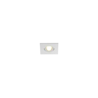 KIT NEW TRIA MINI LED carré encastré blanc 3W 3000K 30° clips ressorts SLV