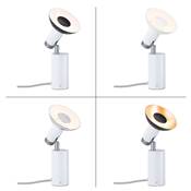 Lampe à poser/applique PAULMANN Runa max. GU10 Blanc/Gris 230V Métal - 79524