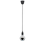 Suspension PAULMANN Neordic Ketil max. 1x60W E27 Noir 230V silicone - 50381