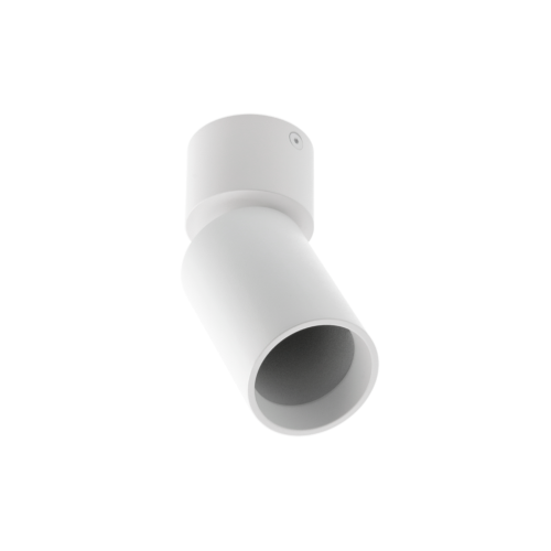 Spot en Saillie rond blanc mat orientable 230V GU10