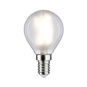 Filament 230 V Sphérique LED 806lm 5,9W 2700K gradable Dépoli