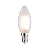 Filament 230 V Bougie LED 806lm 5,9W 2700K gradable Dépoli