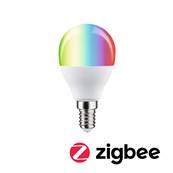 Standard 230 V Sphérique LED E14 Smart Home Zigbee  470lm 5W RGBW+ gradable Dépo