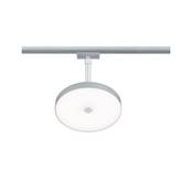 URail Spot sur rail LED Hildor 850lm 15W 4000K gradable 230V Chrome mat