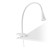 Lampe  poser FARO Lena Blanc incl 1x3W LED