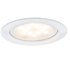 Spot led extra plat encastrable 4.5W rendu 35W Blanc PAULMANN. IP20