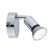 Spot PAULMANN Carolina IP44 max. 1x10W GU10 Chrome 230V métal - 66749