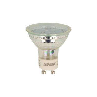 Ampoule LED GU10 1W blanc chaud 120° pour balisage