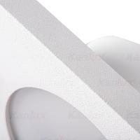 Spot étanche IP44 salle de bain carré blanc mat pour LED