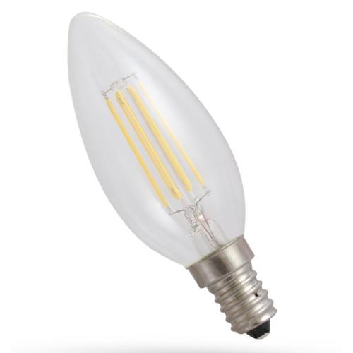 Ampoule LED Filament Flamme C35 4W E14 360° 2700K