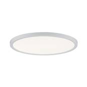 Panneau encastré Areo LED IP44 rond 180 mm 12 W Blanc dépoli gradable