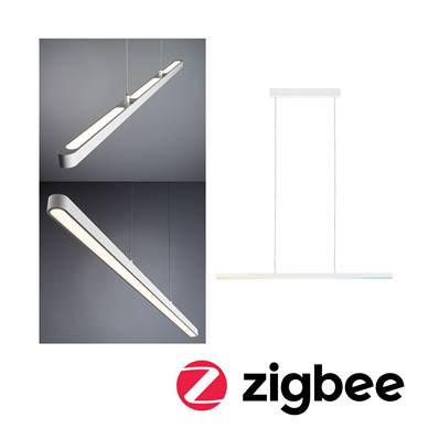 Luminaire en suspension LED Lento Tunable White 3x2100lm 3x13,5W Blanc dépoli gr