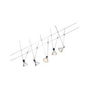 Système câble PAULMANN Corduo Simple max. 5x5W GU5.3 chrome 30VA metal - 94456