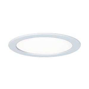 Dalle Led encastrable Extra plate 220V Blanc 18W Blanc neutre IP44 Paulmann