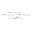 Kit 3 Spots led 3 X 2.2W 230/12V Micro Line PAULMANN 93563