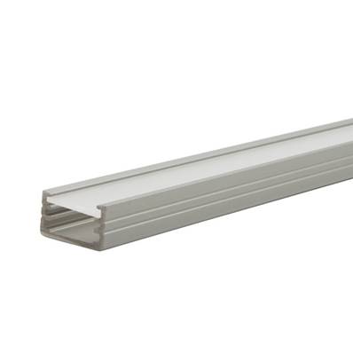 Lot de 10 Profils aluminium 1 mètre - 12 mm de large pour ruban led.