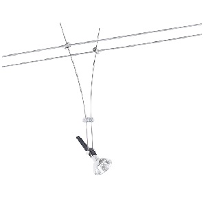 Spot sur câble halogène COMET 30 cm de la série WIRE PAULMANN