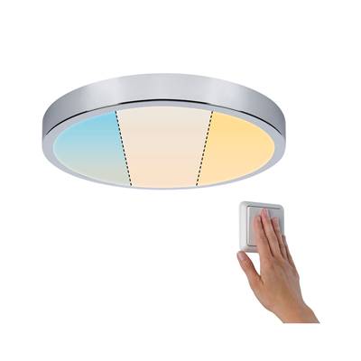 Plafonnier PAULMANN Aviar IP44 LED TunW 360mm Chrome 230V étique - 93023