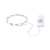 Ruban LED PAULMANN 1m incl. détecteur de mvt et Détecteur crépusc batt 1,4W 3,7V