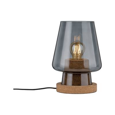 Lampe à poser PAULMANN Neordic Iben max. 1x20W E27 Verre fumé Liège 230V Verre /