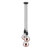 Suspension PAULMANN Neordic Ketil max. 3x60W E27 Noir 230V silicone - 50382