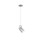 Suspension PAULMANN Neordic Lavea max. 1x15W E27 Acier brossé 230V métal - 79768