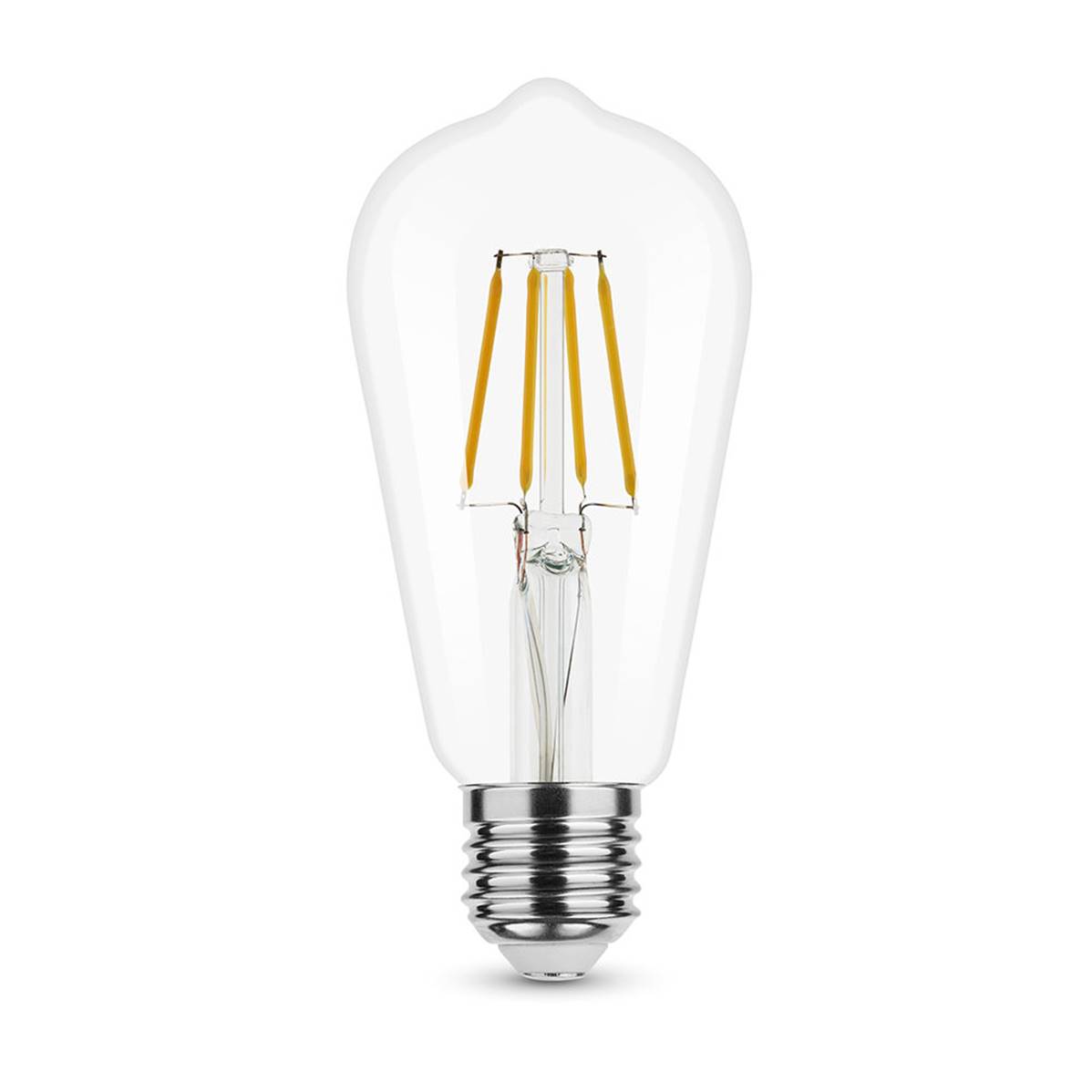 Ampoule led à filament pour miroir doré/chrome, réglable e27 4w