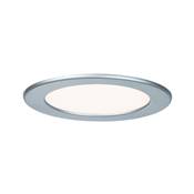 Kit encastré PAULMANN Quality Panel rond LED 1x1 2700K 230V 170mm Chrome mat - 9