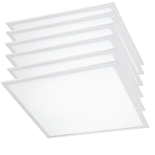 Lot de 6 Dalles led 60x60 32W 4000K Blanc Neutre