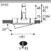 Spot encastrable orientable IP65 GU10 7W 230V PAULMANN 92903