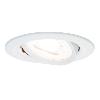 Spot encastrable blanc 220V GU10 PREMIUM LED Nova PAULMANN 93639.