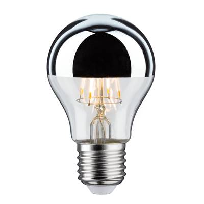 Ampoule LED PAULMANN STD Calotte réflectrice 580lm E27 2700K 4,8W 230V Argent -