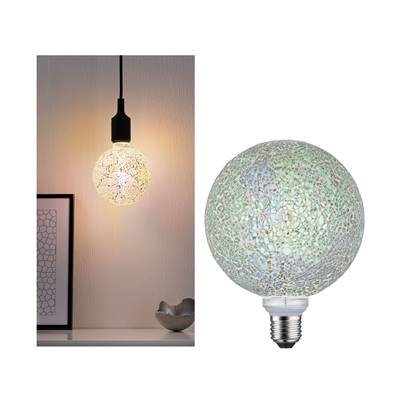 Ampoule LED PAULMANN G125 Miracle Mosaic 470lm white grd E27 2700K 230V - 28745